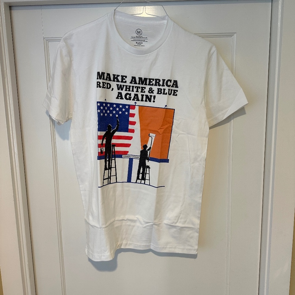 Formerly Orange - Make America Red, White and Blue Again Political T-Shirt